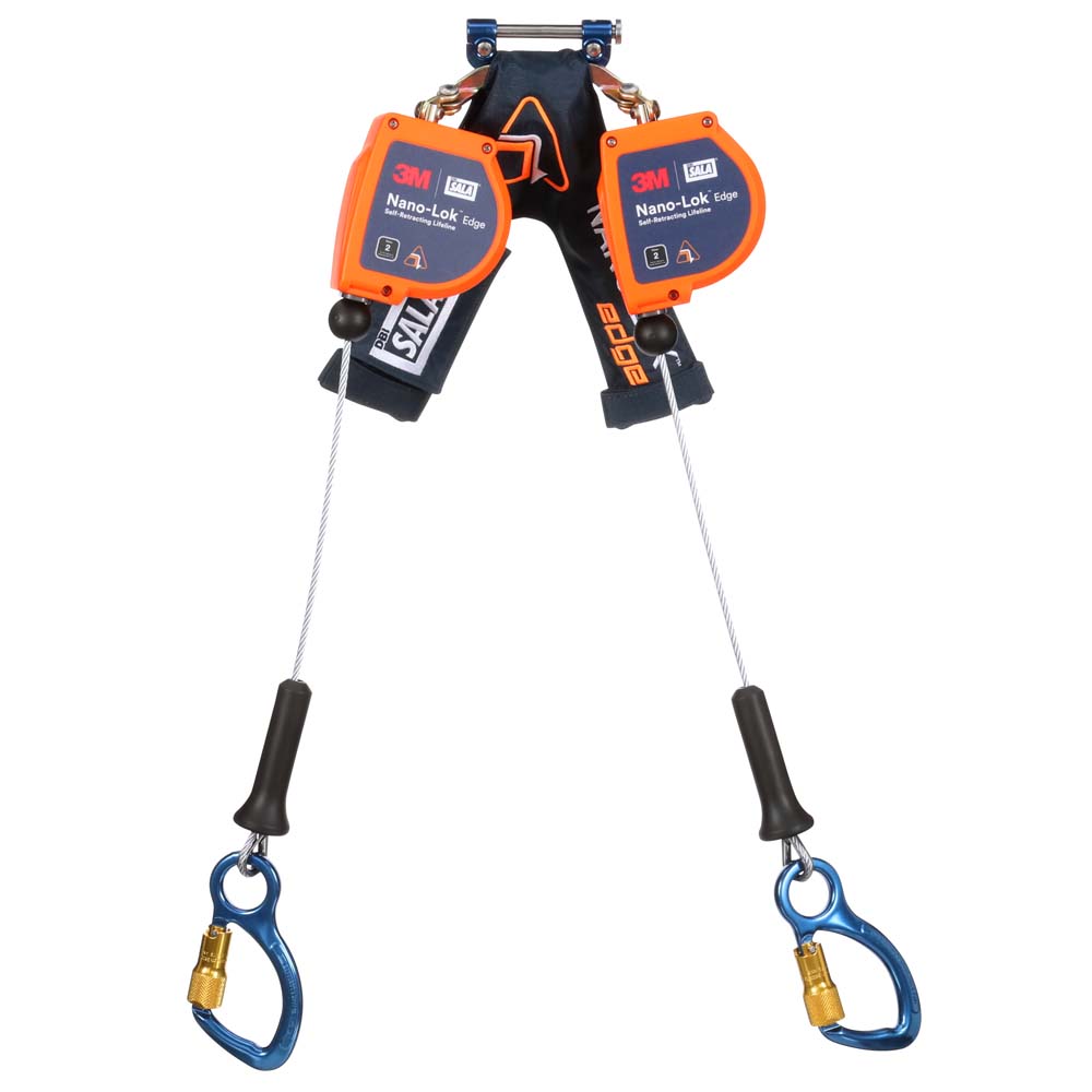 3M DBI-SALA Nano-Lok Edge Twin-Leg Personal 8-Foot Self-Retracting Lifeline from GME Supply